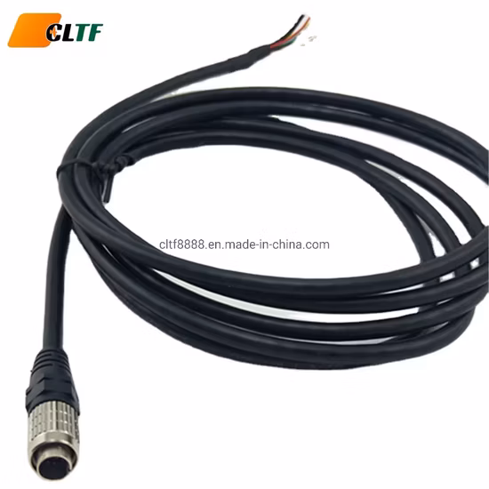 Авиационный кабель Водонепроницаемый круглый разъем 4pin 1-2 Aviator Plug Y-образный кабель M12